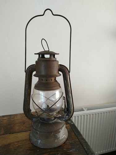 Lampe tempête tôle alg - tempête,
