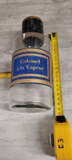 Bouteille flacon apothicaire ancien verre  XXème pharmacie