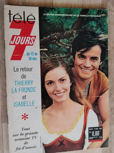 Télé jours 247 thierry la - télé,