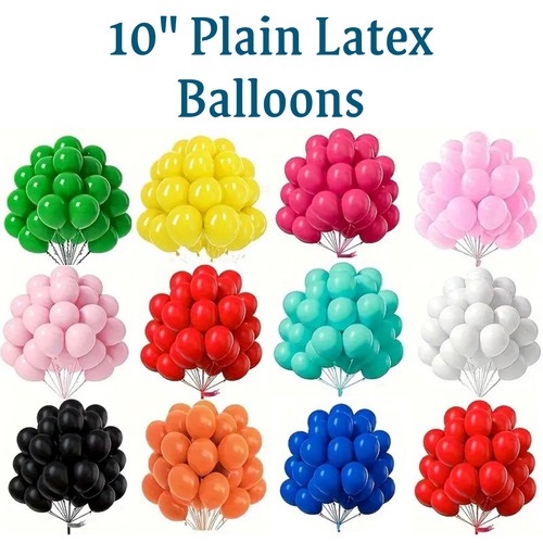 Ballons latex plain - ballons, en