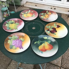 6 Assiettes Murales Décors