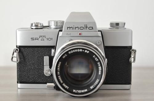 Minolta reflex srt 101 - srt, avec