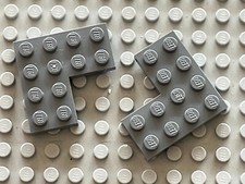 2 x Angle LEGO DkStone Plate 4