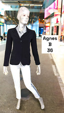 ? Agnès B Taille 36 ? Superbe veste habillée blazer noire femme polyester