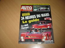 Auto hebdo N°1038 BMW 740i.Audi A4 1.8T ABT.