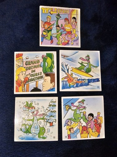Lot autocollants vintages - autocollants,