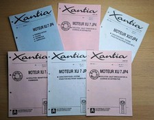 (347A) Manuel d'atelier CITROEN Xantia - Moteur XU7JP4, Culasse Distribution...