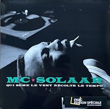 Vinyle - MC Solaar - Qui Sème Le Vent Récolte Le Tempo (LP, Album, Ltd, RE, Mag)
