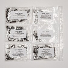 HONDA CB 350 K 1968-1972 Kit vis BTR inox moteur complet CB350 CB350K