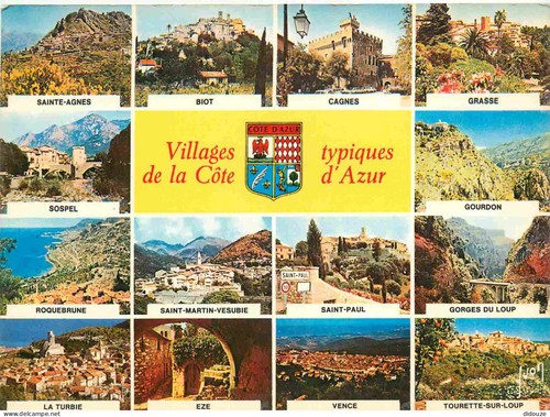 Carte postale cote - -,