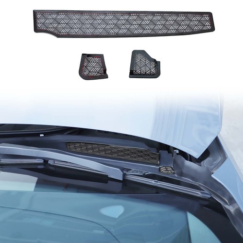 Black hood drain outlet - black,