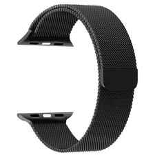 Masar Bracelet Milanais - Compatible Apple Watch – Acier Inoxydable - 9 Couleurs