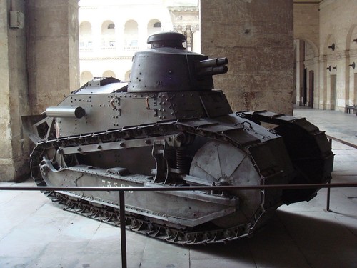 Char renault ft17 tank verdun - char,