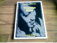 livre série noire nrf gallimard n° 2622 troubles fêtes pelletier L  couv. souple