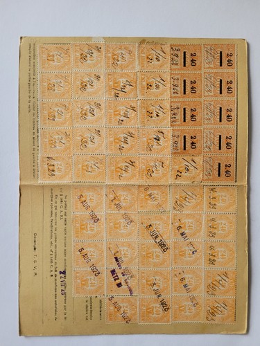 Timbres socio postaux - timbres,