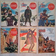 LOT DE 6 ANCIENS STAR CINE BRAVOURE  (1) ROMANS PHOTOS COMPLETS