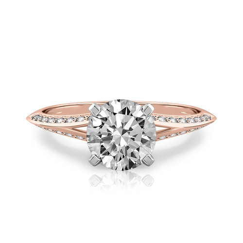 Bague diamant pour - bague, en