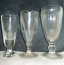 3 verres à absinthe 1 La