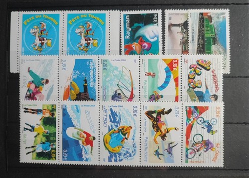 France lot timbres années - lot,