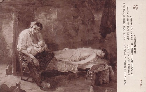 Carte postale ancienne femme - carte,
