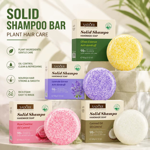 Shampoing solide biologique - solide,
