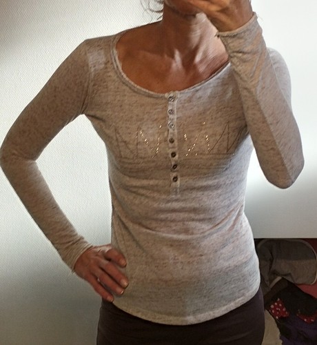 Haut tee shirt zara basic - shirt, ml