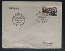 Enveloppe Premier Jour Timbre Taxi De La Marne N° 1429 Oblitéré Gagny 1964