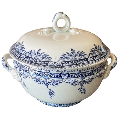 Soupière faience de - en,