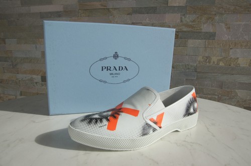 Prada baskets slip ons - prada,