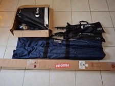 Kit éclairage Interfit pour studio photos neuf + fond blanc