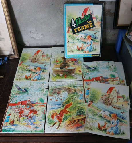 Puzzles ferme oie - 4,