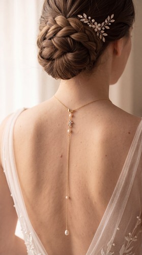 Collier chaîne dos - et,