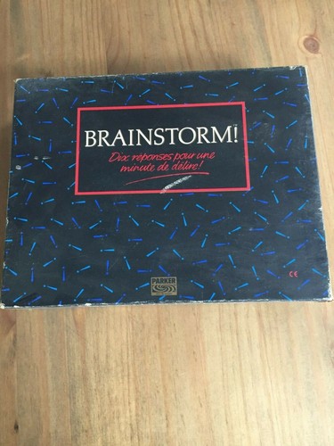 Jeu société brainstorm - société, "brainstorm"