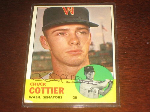 Chuck cottier 1963 topps - 1963,