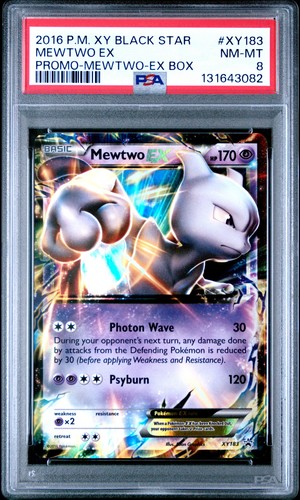 Promo mewtwo black star - ex,