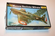 Heller : maquette Morane Saulnier MS406 au 1/72 complète non montée en boîte