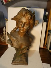 GRAND ET RARE BUSTE DE FEMME