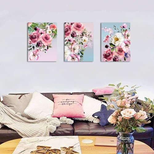 Tableau neuf imprimé fleur