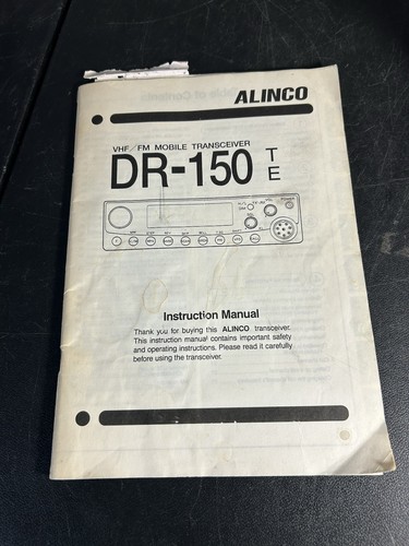 Alinco 150 original - alinco, dr-150