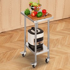 VEVOR Table de Travail en Inox