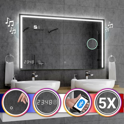 Miroir salle bain lumineux - miroir,