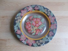 6 assiettes à dessert vintage