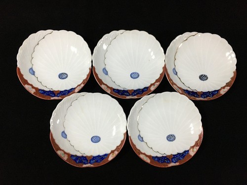 O0659 assiettes porcelaine - en,