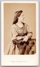 Cdv 1865 actrice chanteuse - cdv,
