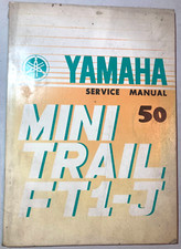 Instructions de Maintenance Manuel D'Atelier Yamaha FT1-J Minitrail