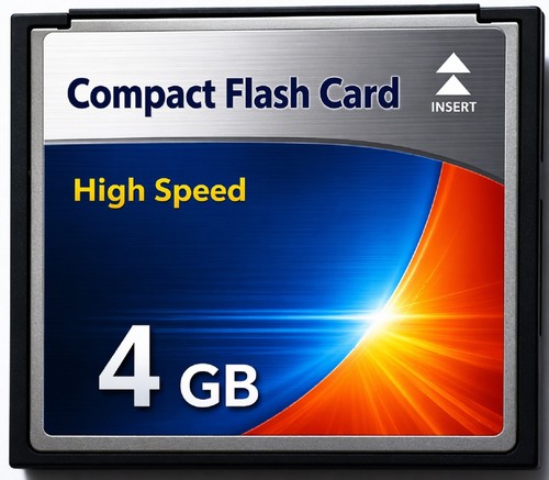 Carte mémoire compactflash - compactflash, 4