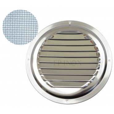 Grille inox ronde avec - grille,