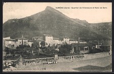 CPA Sumène Gard, Quartier de Villeneuve et Ranc de Banc 1930 