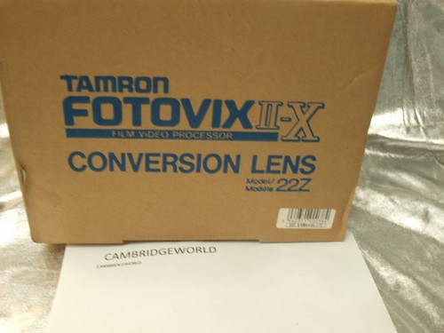 Tamron 22z conversion lens - tamron,