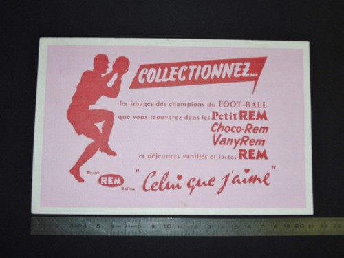 Buvard 1950 biscuit - 1950, rem